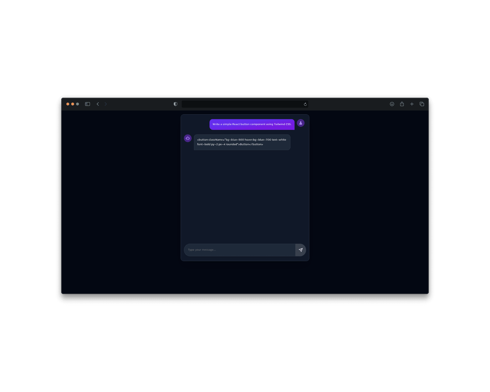 AI Chatbot UI